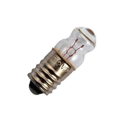 E10 závit brilliant T10x28 3.3V 300mA C-2R