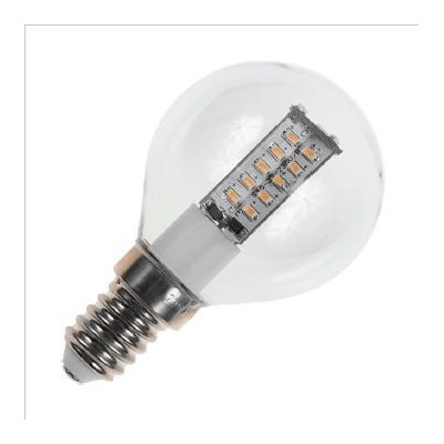 E14 závit ball 45x75 230V AC 3W 200lm 2700K stmívatelná čirá