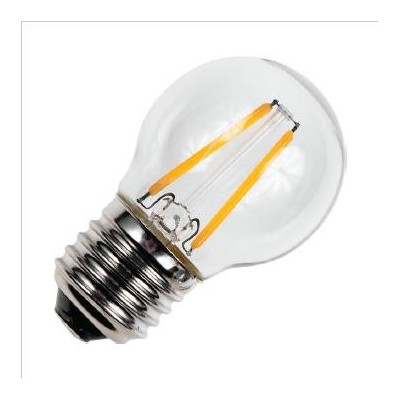 E27 závit Dekorativní koule G45x75mm 230v 1.5W AC 2500K 150Lm stmívatelná 15Kh