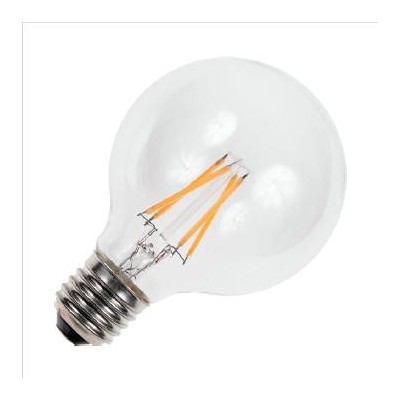 E27 závit Dekorativní koule G95x135mm 230v 3W AC 2500K 320Lm stmívatelná 15Kh
