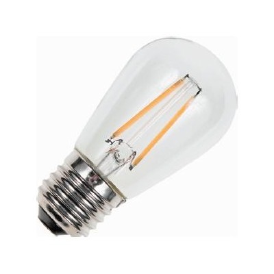 E27 závit LED s vláknemS-SHAPE 45x80mm 230v 1.5W AC 2500K 150Lm stmívatelná 15Kh