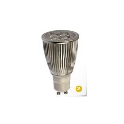 LED GU10 230V 4x3W teplá bílá