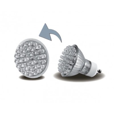 LED žárovka MR16 GU10 3.4W 220V 2800K 60 LED 50.000 h