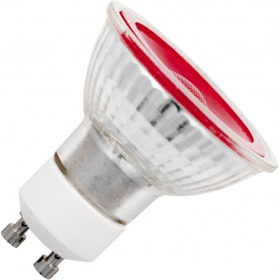 LED GU10 Glass 50x53mm 5W 38° RED AC 220-240V stmívatelná