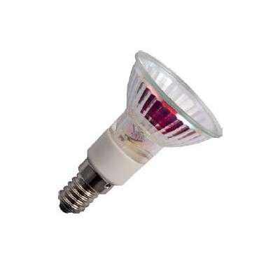 PAR16 E14 52x80mm 230v 75W čirá 2.000h zakrytá