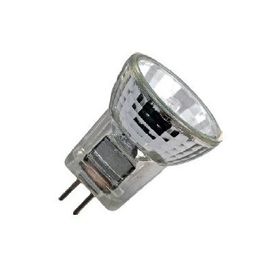 MR8 GU4 23x35mm 12v 20W 10 stupňů  čirá 2.000h zakrytá