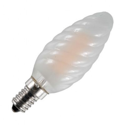 E14 LED svíce kroucená C35x100mm 150Lm 1,5W 925 stmívatelná matná