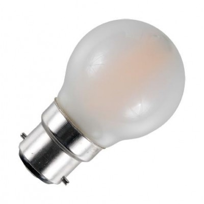 Ba22d LED koule vlákno G45x75mm 150Lm 1,5W 925 stmívatelná matná