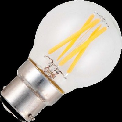 Ba22d LED koule vlákno G45x75mm 320Lm 4W 927 TR-stmívatelná čirá