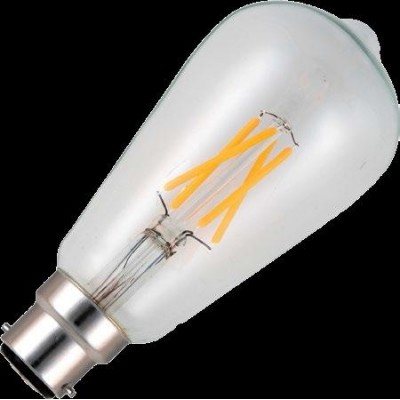 Ba22d LED vlákno Rustika ST58x130mm 320Lm 4W 925 TR-stmívatelná čirá