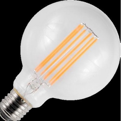 E27 LED vlákno koule G95x135mm 400Lm 6,5W 1800K TR-stmívatelná čirá