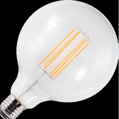 E27 LED vlákno koule G125x180mm 480Lm 6,5W 922 TR-stmívatelná čirá