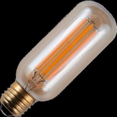 E27 LED vlákno trubice T45x130mm 480Lm 6,5 W 925 TR-stmívatelná zlatá