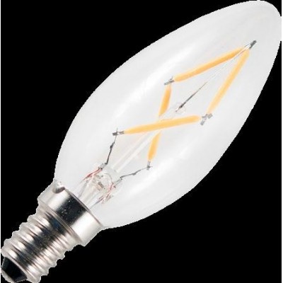 E14 LED svíčka  C35x100mm DECO 220Lm 2W 922 stmívatelná čirá