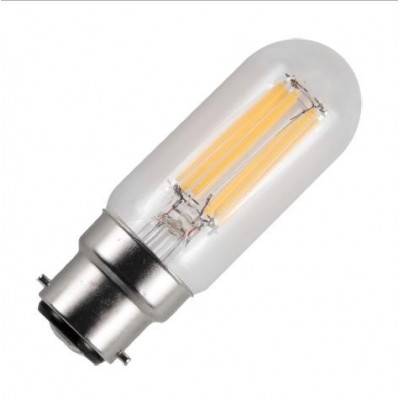 Ba22d LED vlákno trubice T30x90mm 510Lm 5W 927 TR-stmívatelná čirá