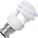CFL B22 T2 poloviční spirála 230V 5W 47x80 340Lm 2700K 10.000h