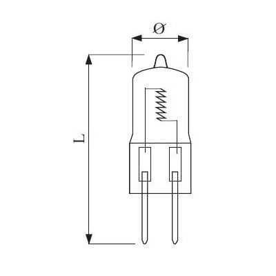 Halo G4 8x31mm 12v 10W matná Transversal 2.000h UV Stop