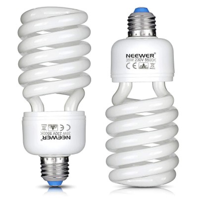 35W 220V 5500K Tri-phosphor Spiral CFL fotografování, restaurátotsví (CRI 90)