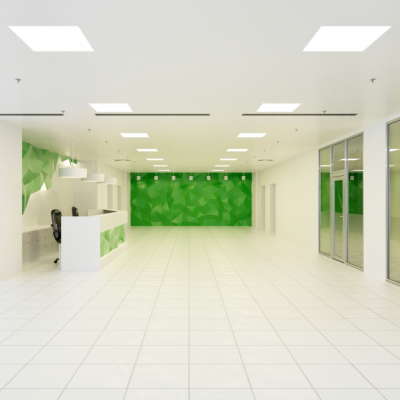 Stmívatelný LED panel s dálkovým ovladačem, 32W